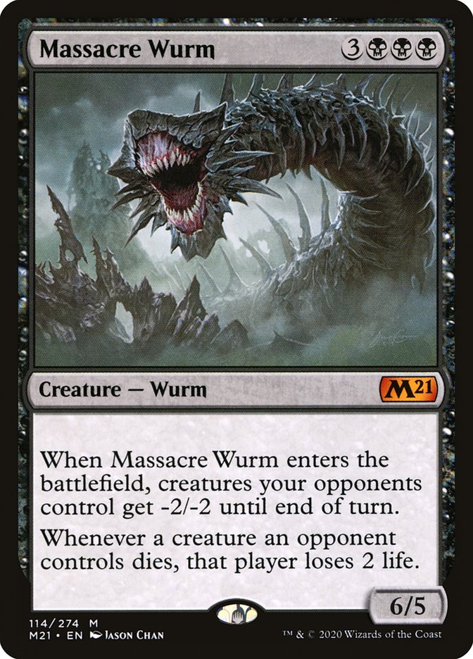 Massacre Wurm [Core Set 2021] | Clutch Gaming