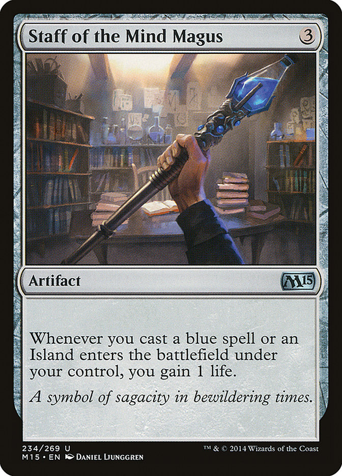 Staff of the Mind Magus [Magic 2015] | Clutch Gaming