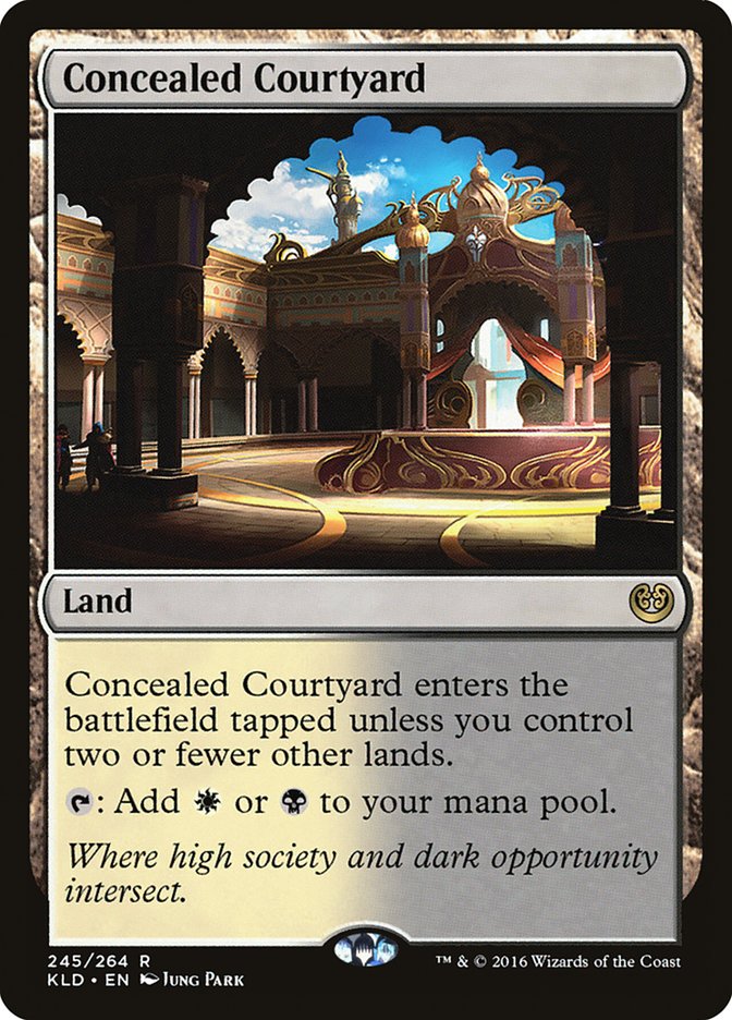 Concealed Courtyard [Kaladesh] | Clutch Gaming