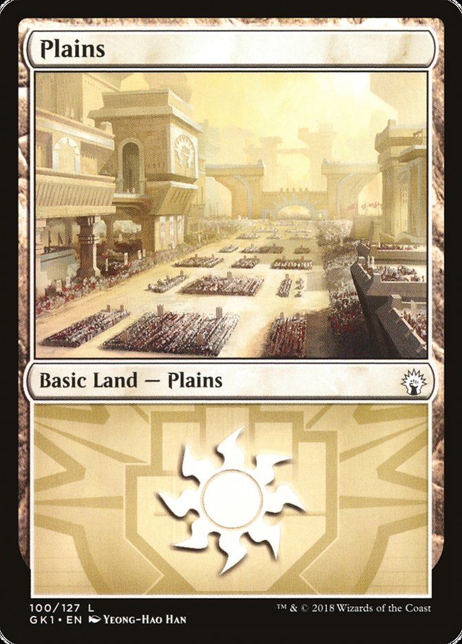 Plains (100) [Guilds of Ravnica Guild Kit] | Clutch Gaming