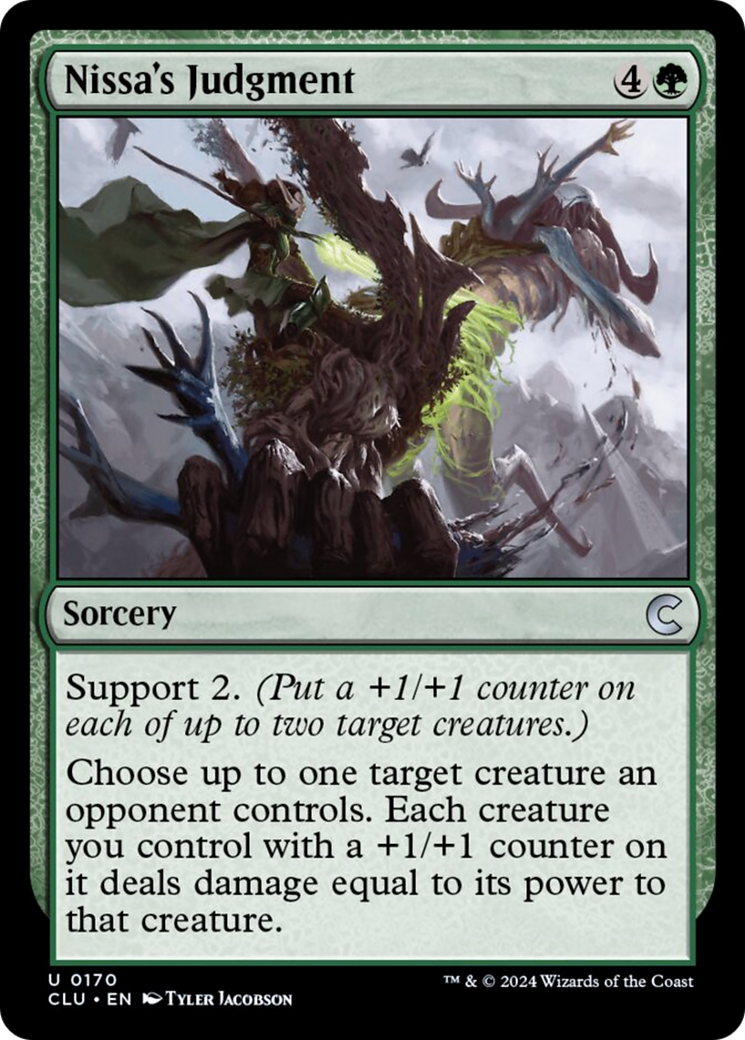 Nissa's Judgment [Ravnica: Clue Edition] | Clutch Gaming