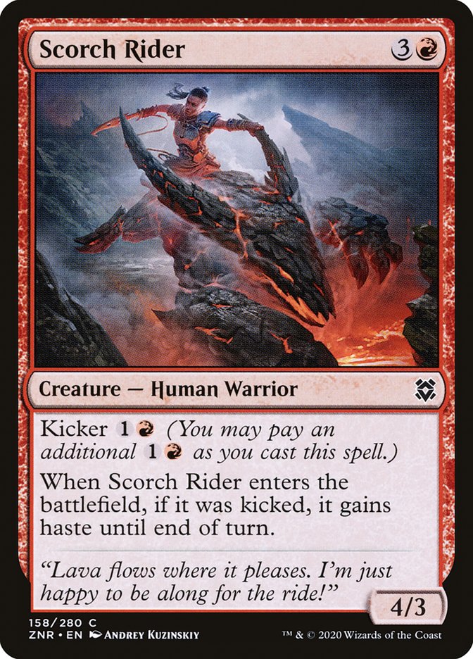 Scorch Rider [Zendikar Rising] | Clutch Gaming