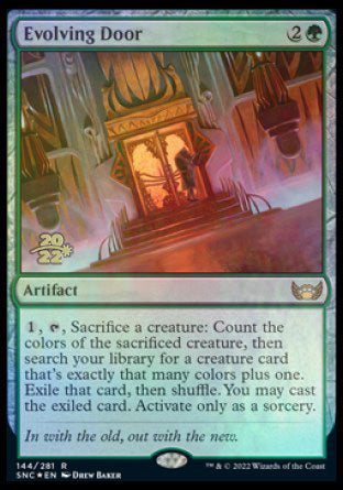 Evolving Door [Streets of New Capenna Prerelease Promos] | Clutch Gaming