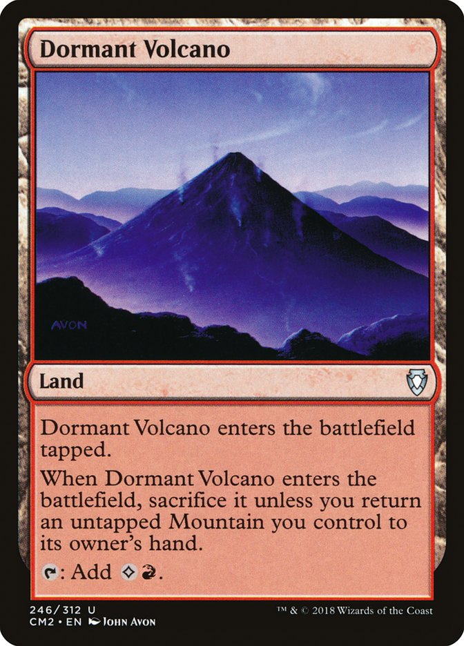 Dormant Volcano [Commander Anthology Volume II] | Clutch Gaming