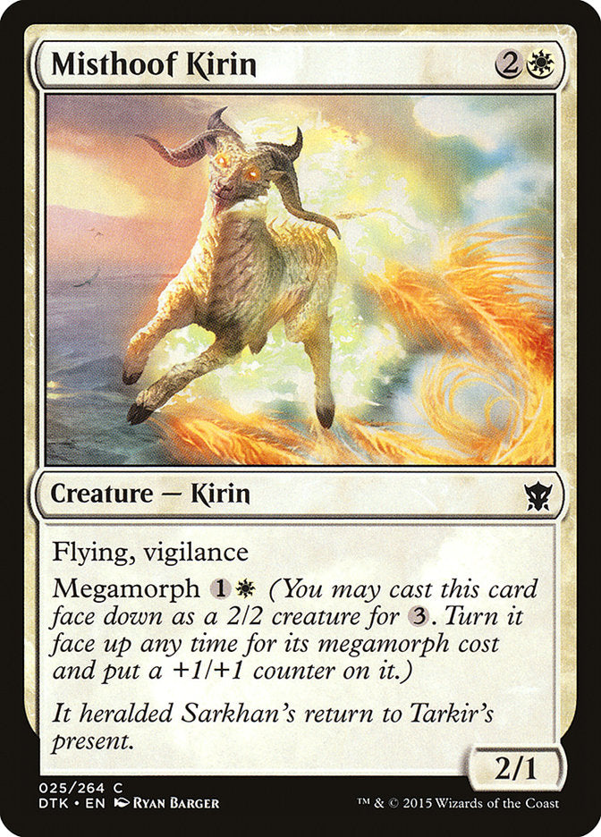 Misthoof Kirin [Dragons of Tarkir] | Clutch Gaming