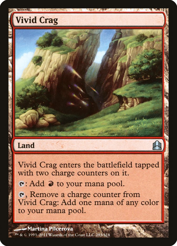 Vivid Crag [Commander 2011] | Clutch Gaming