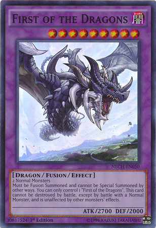 First of the Dragons [NECH-EN050] Super Rare | Clutch Gaming