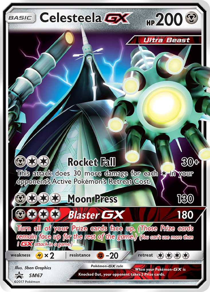 Celesteela GX (SM67) [Sun & Moon: Black Star Promos] | Clutch Gaming