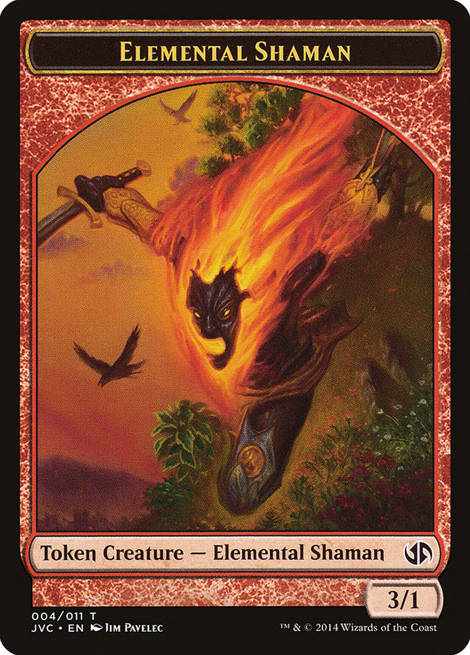 Elemental Shaman Token (Jace vs. Chandra) [Duel Decks Anthology Tokens] | Clutch Gaming