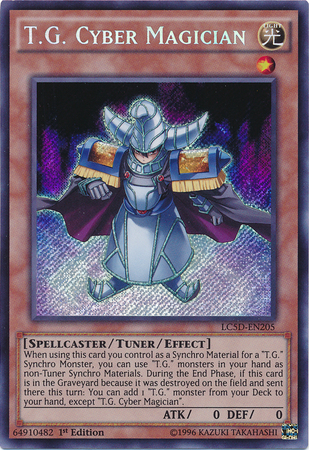 T.G. Cyber Magician [LC5D-EN205] Secret Rare | Clutch Gaming