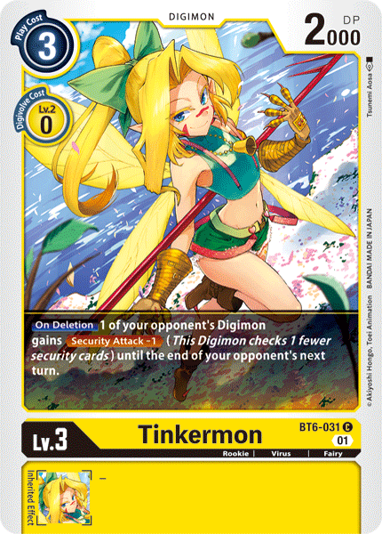 Tinkermon [BT6-031] [Double Diamond] | Clutch Gaming