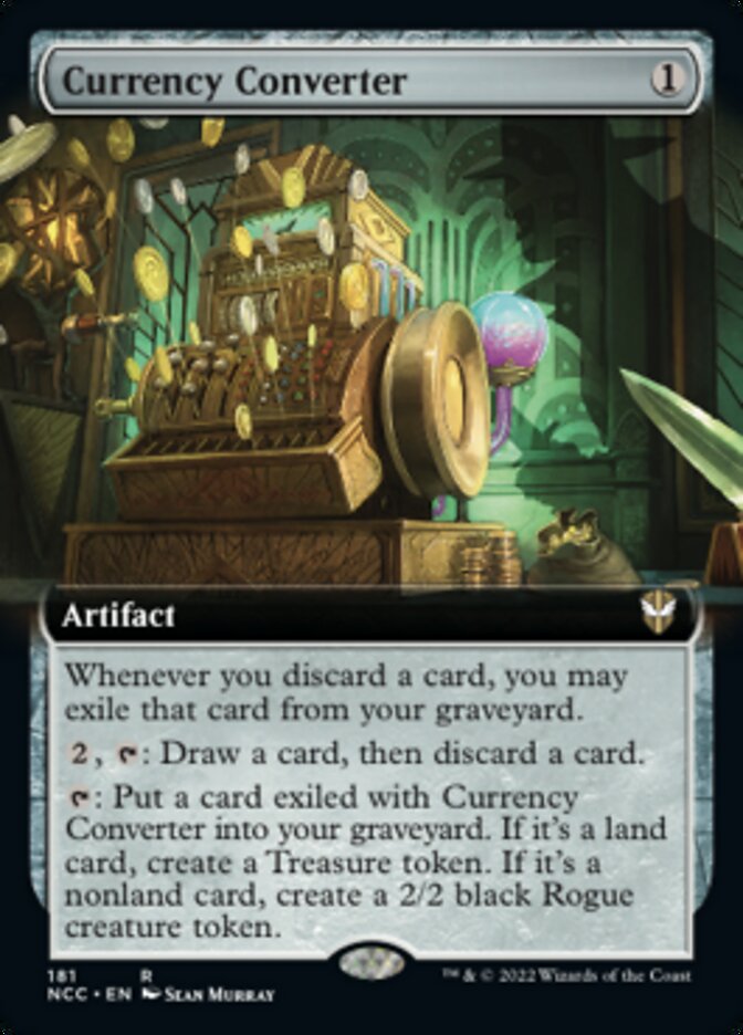 Currency Converter (Extended Art) [Streets of New Capenna Commander] | Clutch Gaming
