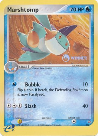 Marshtomp (011) (Jumbo Card) [Nintendo: Black Star Promos] | Clutch Gaming