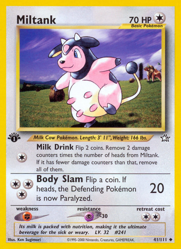 Miltank (41/111) [Neo Genesis 1st Edition] | Clutch Gaming