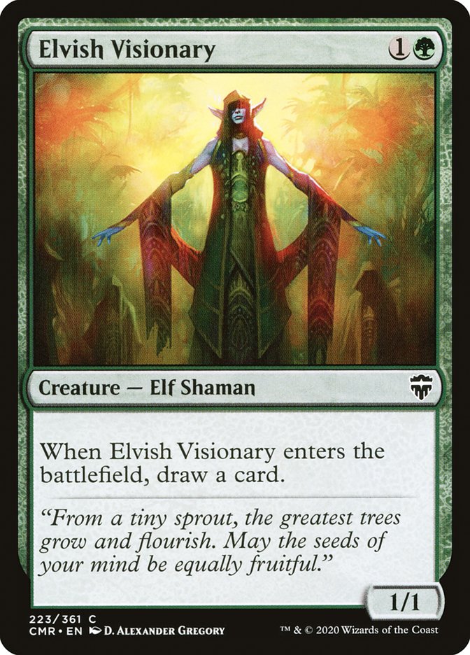 Elvish Visionary [Commander Legends] | Clutch Gaming