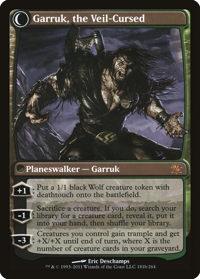 Garruk Relentless // Garruk, the Veil-Cursed [Innistrad] | Clutch Gaming