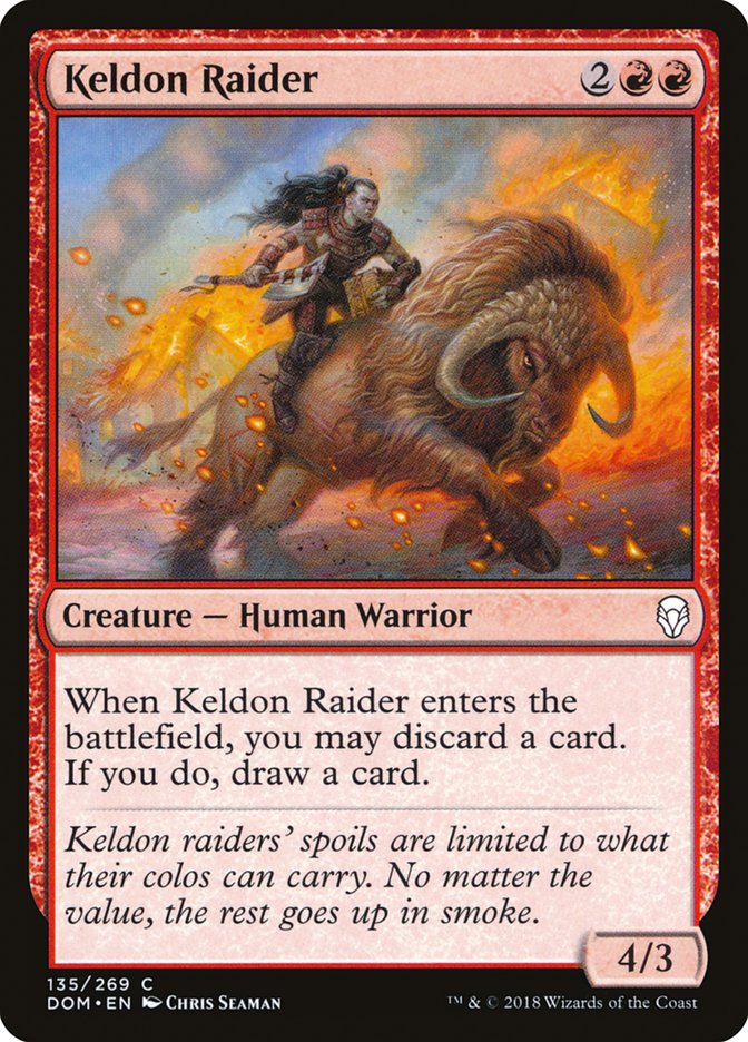 Keldon Raider [Dominaria] | Clutch Gaming