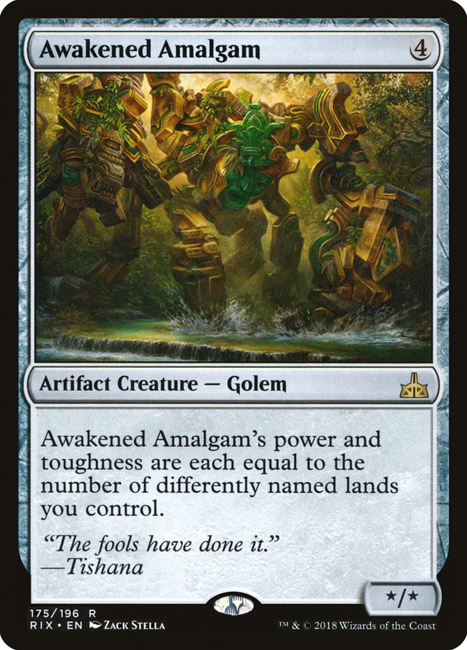 Awakened Amalgam [Rivals of Ixalan] | Clutch Gaming