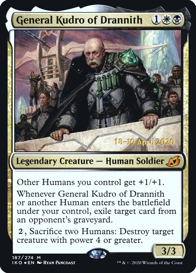 General Kudro of Drannith [Ikoria: Lair of Behemoths Prerelease Promos] | Clutch Gaming