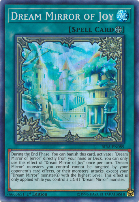 Dream Mirror of Joy [RIRA-EN089] Super Rare | Clutch Gaming