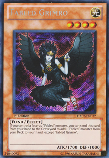 Fabled Grimro [HA02-EN032] Secret Rare | Clutch Gaming