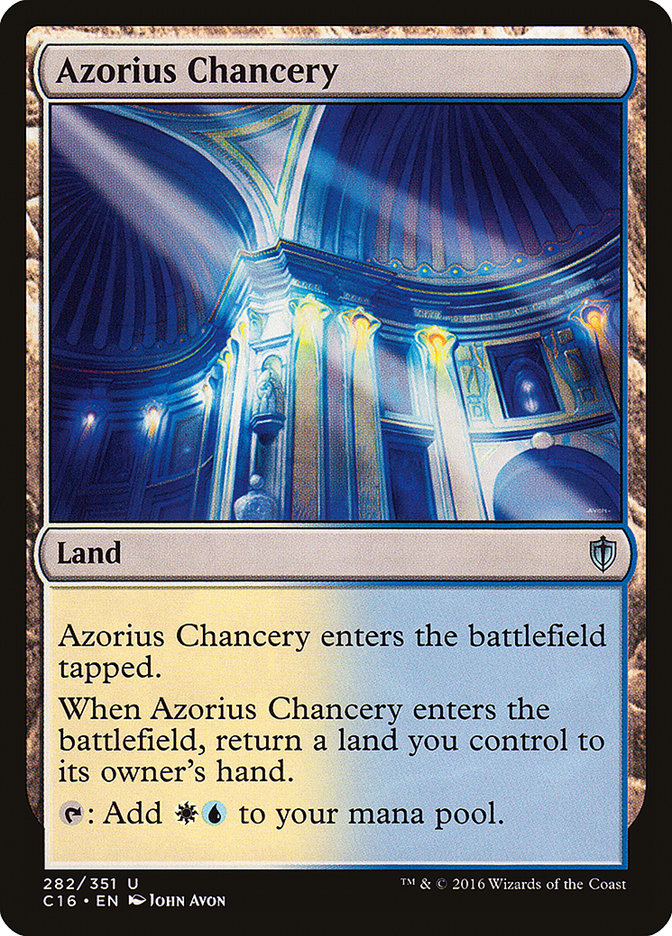 Azorius Chancery [Commander 2016] | Clutch Gaming