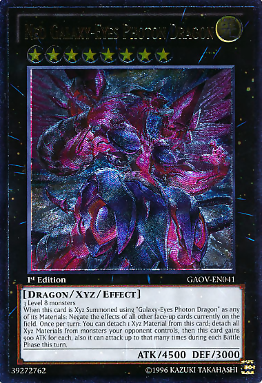 Neo Galaxy-Eyes Photon Dragon [GAOV-EN041] Ultimate Rare | Clutch Gaming