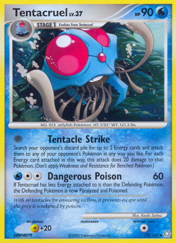 Tentacruel (75/146) [Diamond & Pearl: Legends Awakened] | Clutch Gaming