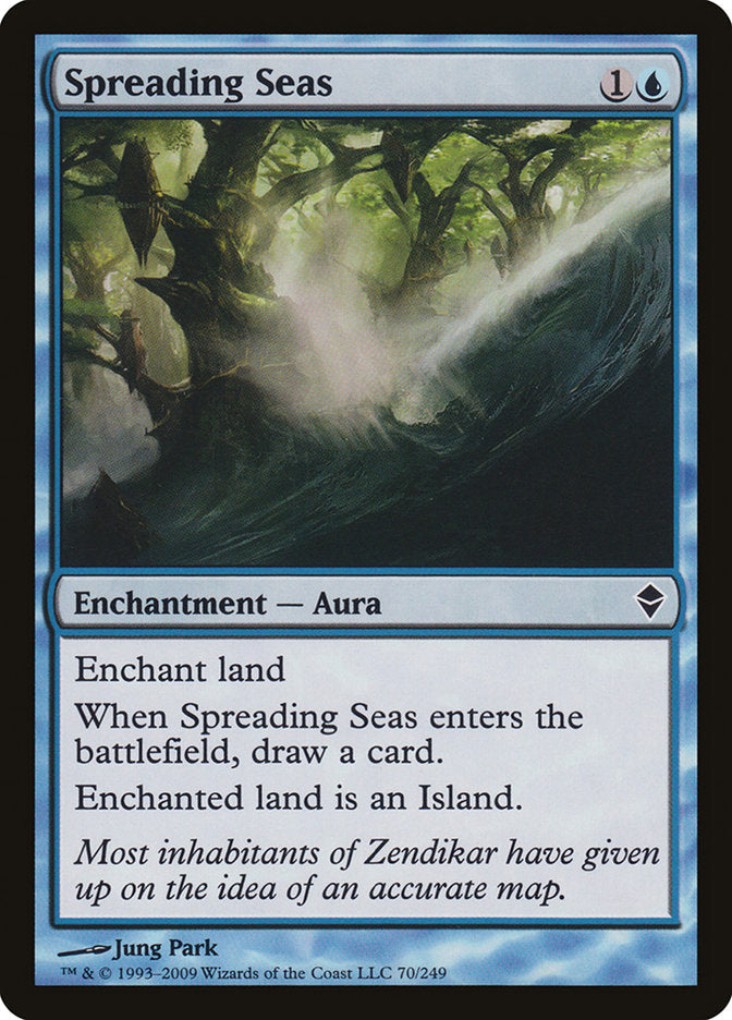 Spreading Seas [Zendikar] | Clutch Gaming