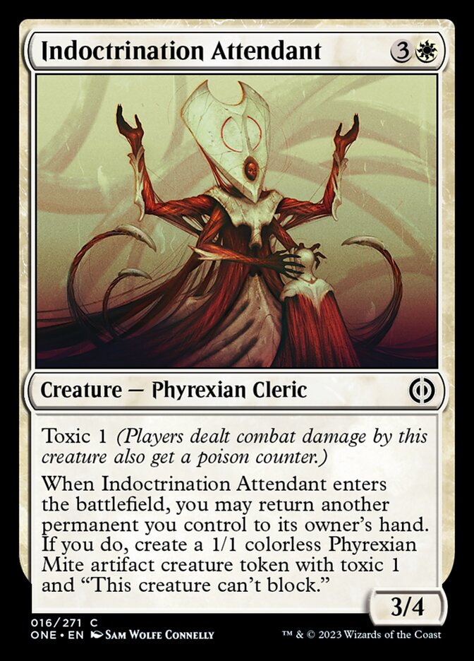 Indoctrination Attendant [Phyrexia: All Will Be One] | Clutch Gaming