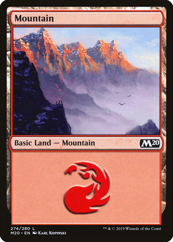 Mountain (274) [Core Set 2020] | Clutch Gaming