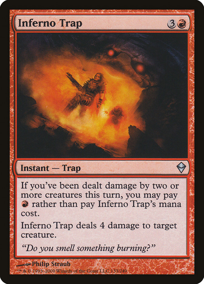 Inferno Trap [Zendikar] | Clutch Gaming