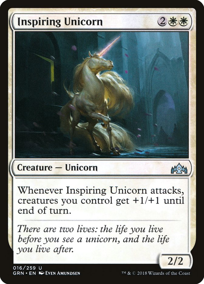 Inspiring Unicorn [Guilds of Ravnica] | Clutch Gaming