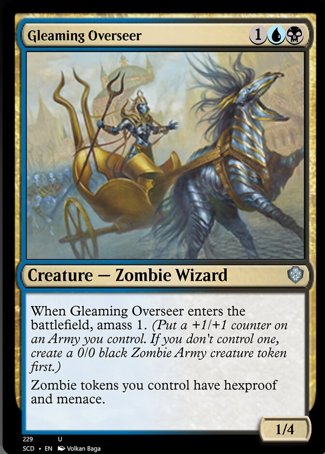 Gleaming Overseer [Starter Commander Decks] | Clutch Gaming