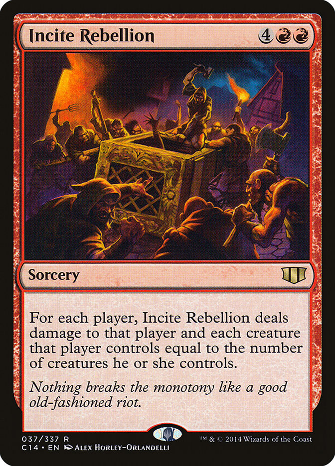 Incite Rebellion [Commander 2014] | Clutch Gaming