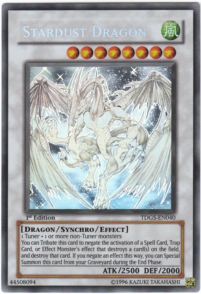 Stardust Dragon (Ghost) [TDGS-EN040] Ghost Rare | Clutch Gaming