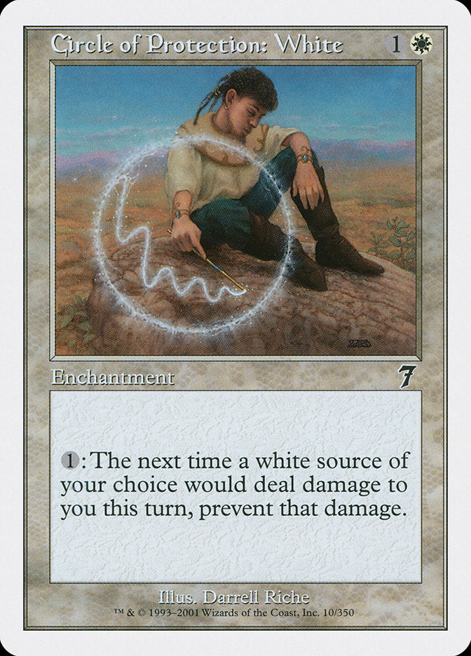 Circle of Protection: White [Seventh Edition] | Clutch Gaming