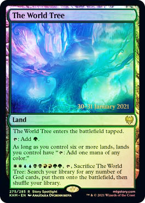 The World Tree [Kaldheim Prerelease Promos] | Clutch Gaming