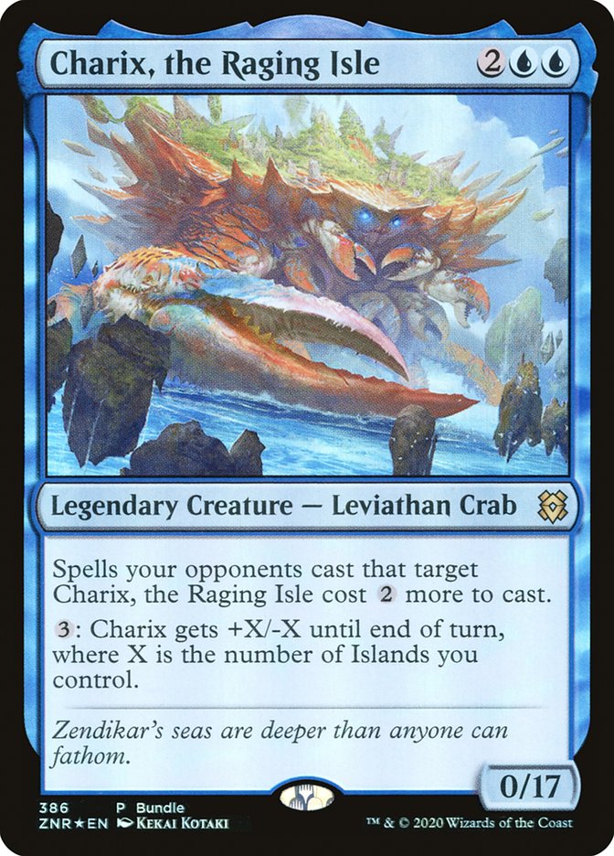 Charix, the Raging Isle (386) [Zendikar Rising] | Clutch Gaming