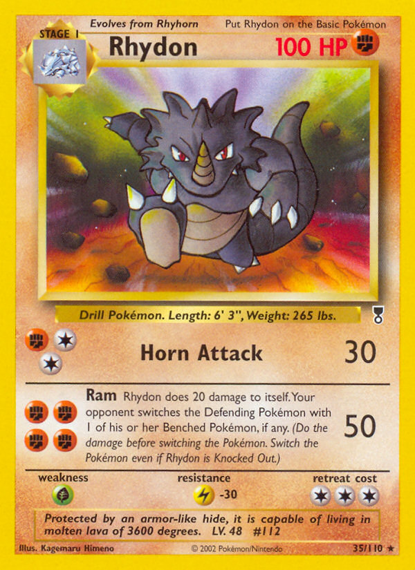 Rhydon (35/110) [Legendary Collection] | Clutch Gaming