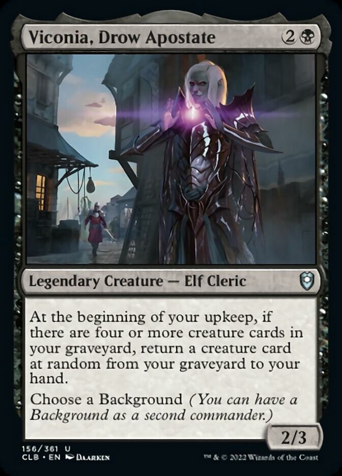 Viconia, Drow Apostate [Commander Legends: Battle for Baldur's Gate] | Clutch Gaming