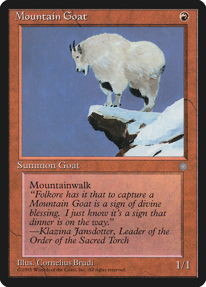 Mountain Goat [Ice Age] | Clutch Gaming