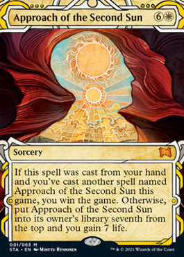 Approach of the Second Sun (Foil Etched) [Strixhaven: School of Mages Mystical Archive] | Clutch Gaming