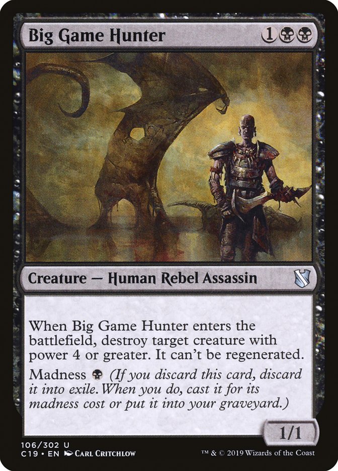 Big Game Hunter [Commander 2019] | Clutch Gaming