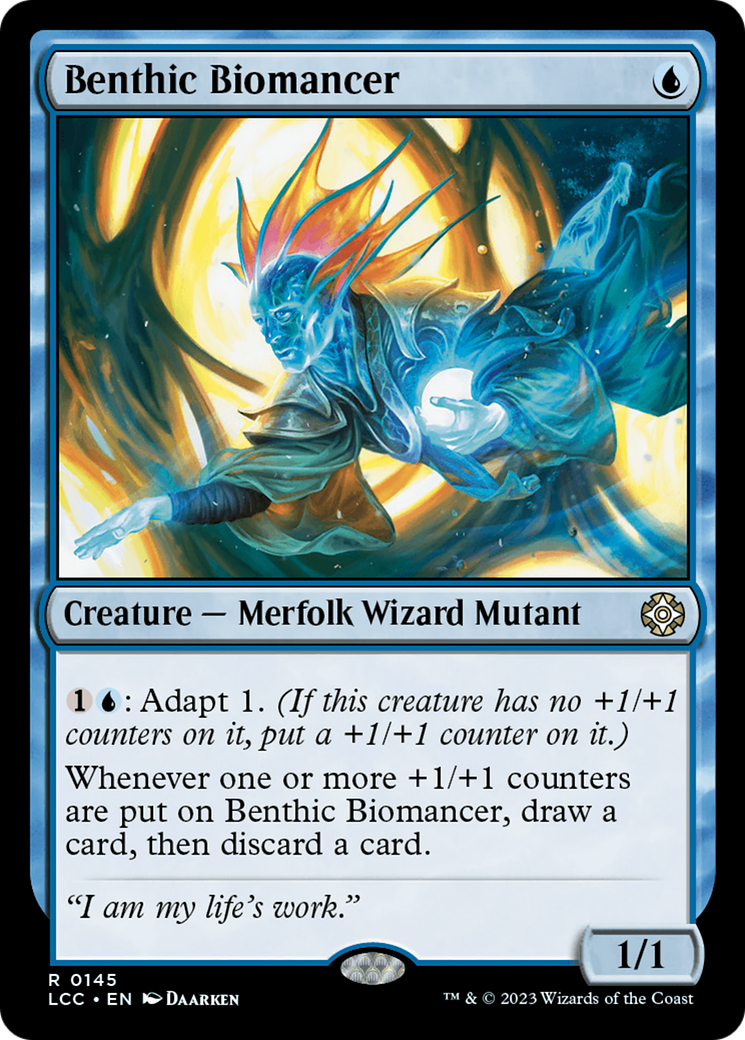 Benthic Biomancer [The Lost Caverns of Ixalan Commander] | Clutch Gaming