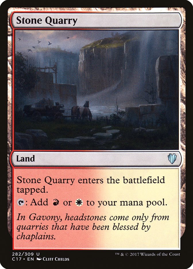 Stone Quarry [Commander 2017] | Clutch Gaming