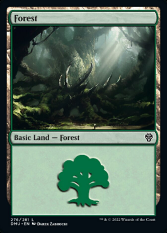 Forest (276) [Dominaria United] | Clutch Gaming