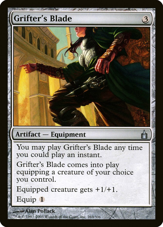 Grifter's Blade [Ravnica: City of Guilds] | Clutch Gaming