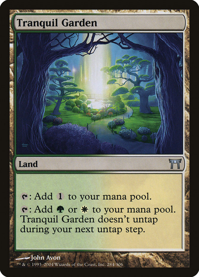 Tranquil Garden [Champions of Kamigawa] | Clutch Gaming