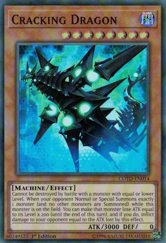 Cracking Dragon [COTD-EN014] Super Rare | Clutch Gaming
